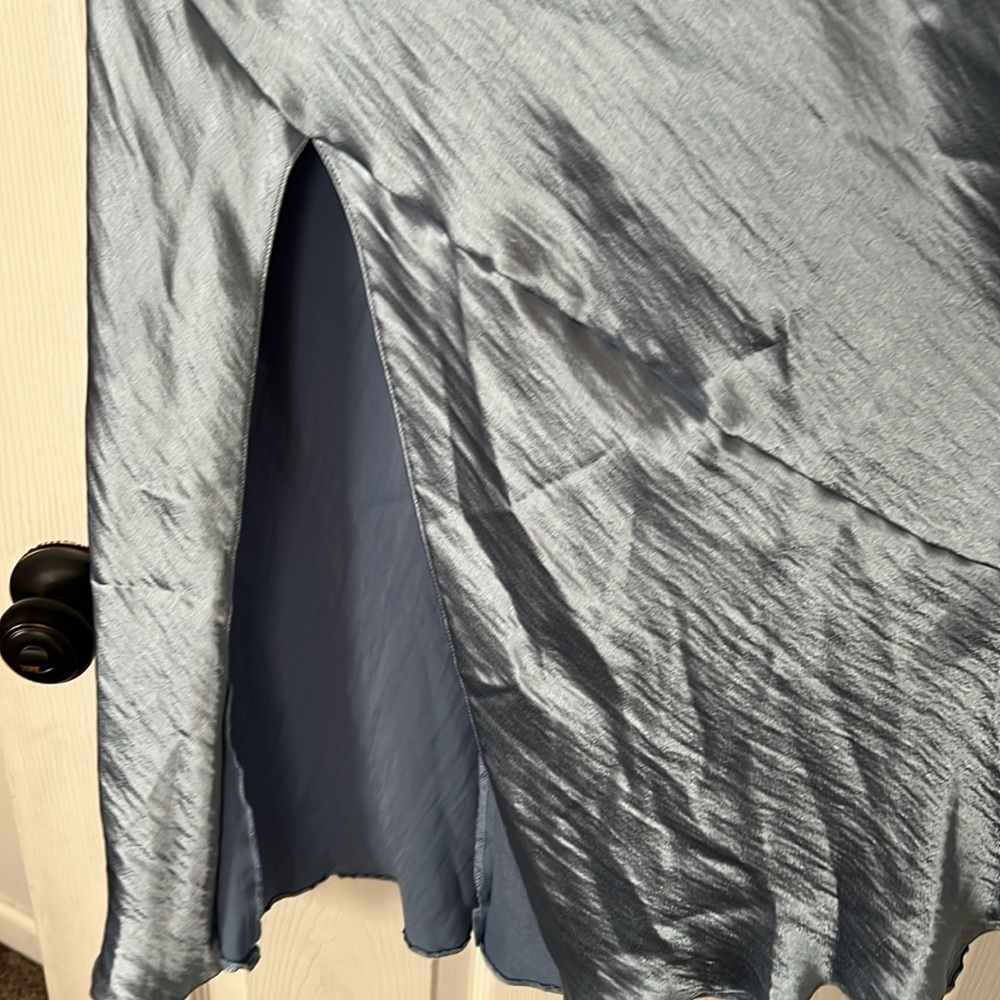 SATIN ASOS DRESS - Picture 4 of 9
